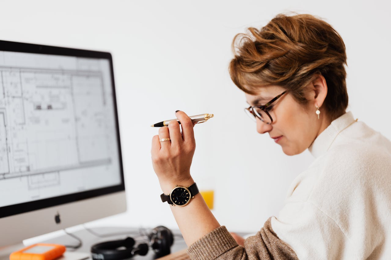 Product manager taking communication course